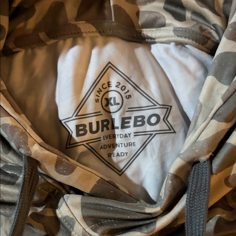 BURLEBO Camouflage Adventure Hoodie